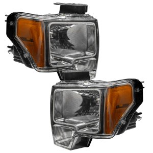 Ford F-150 Headlight Assemblies - ORACLE Lighting - Pre-Assembled with ORACLE Halos - White - `09-`14